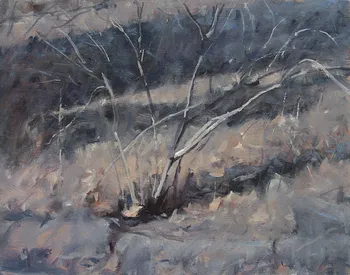 Painting Oil_Late Sun_10x8